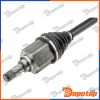 Demi-Arbre de Transmission MTM gauche pour NISSAN | NPW-NS-090, 7607